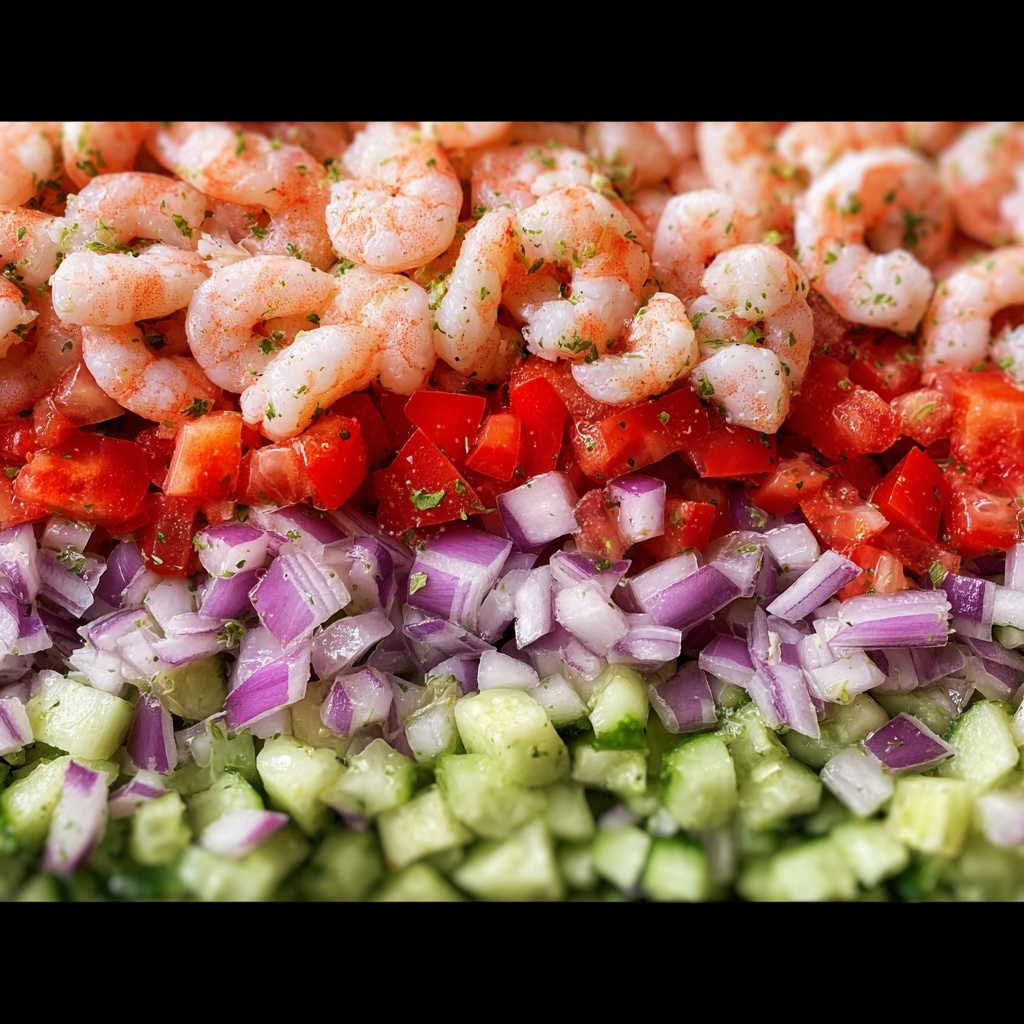 Avocado Salsa Shrimp Salad Recipe - Recipe Image