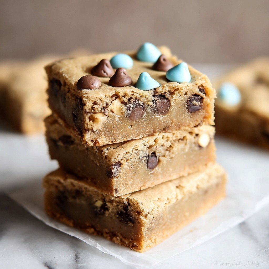 Easy Easter Cake Mix Cookie Bars Recipe - Recipe Image