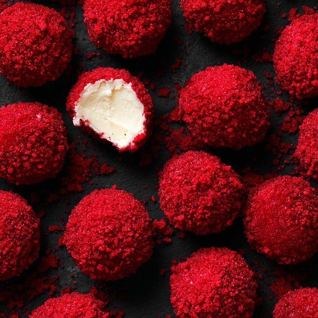 Red Velvet Cheesecake Bites Recipe - Recipe Image