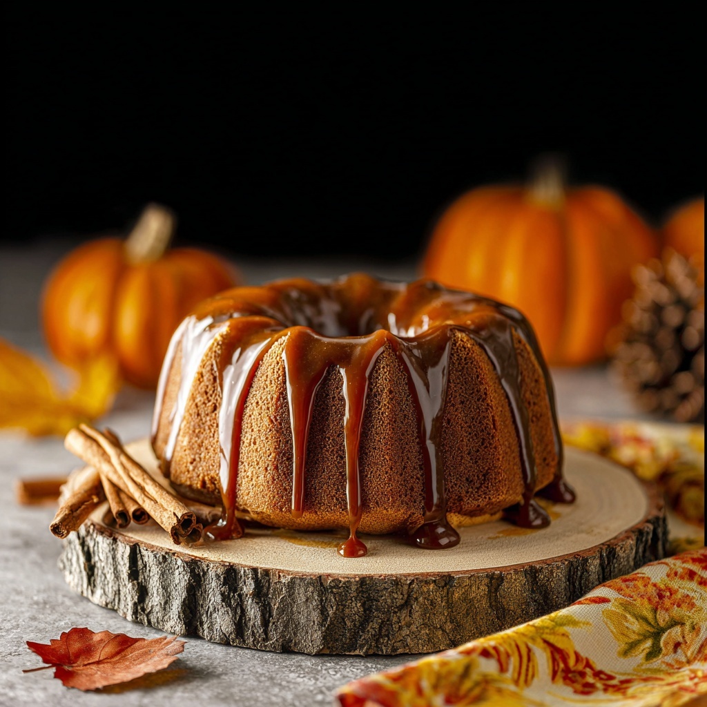 Buttermilk-Pumpkin Pound Cake Recipe - Recipe Image