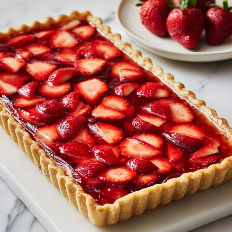 Easy Strawberry Slab Pie Recipe