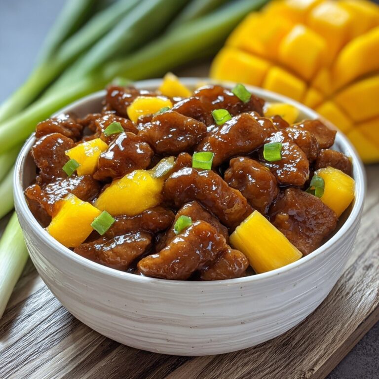 Chinese Style Mango Chicken Stir Fry Recipe