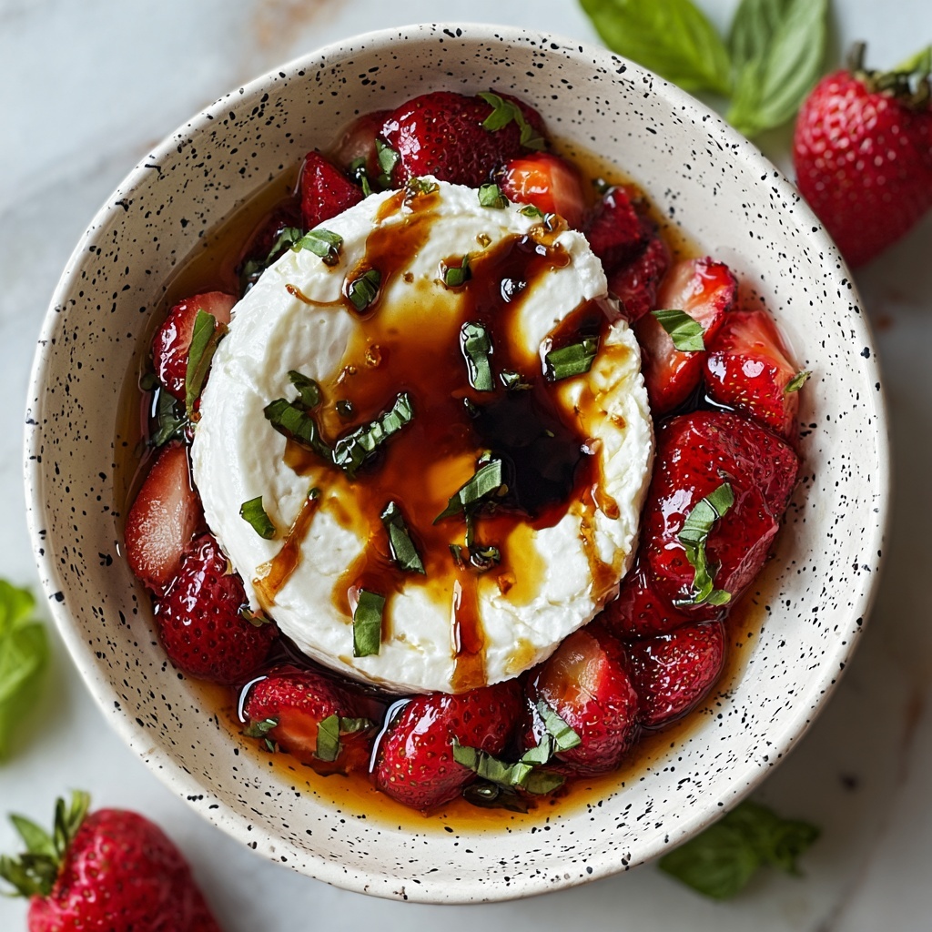 Whipped Feta with Roasted Strawberries Recipe - Recipe Image