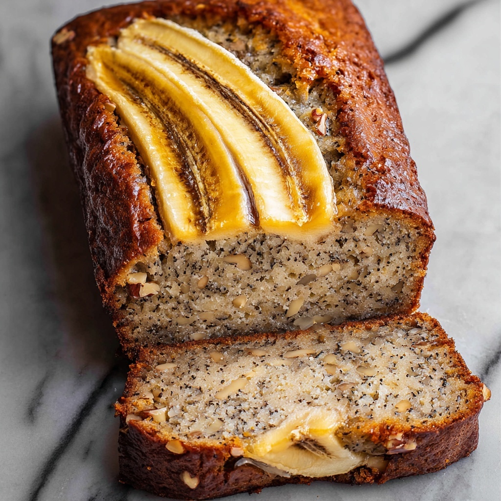 Cream Cheese Banana Bread Recipe - Recipe Image