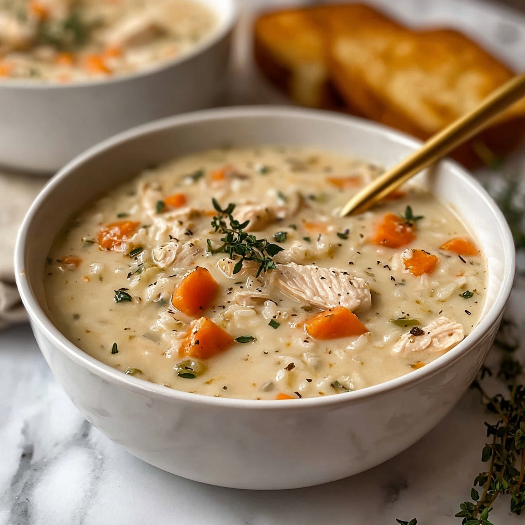 Turkey Wild Rice Soup Recipe - Recipe Image