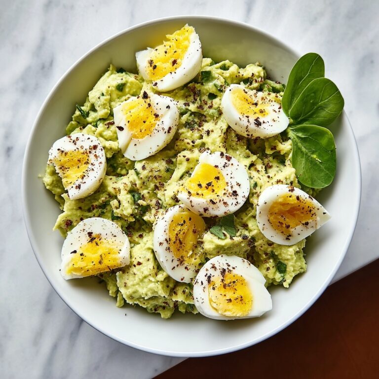 Keto Avocado Egg Salad Recipe