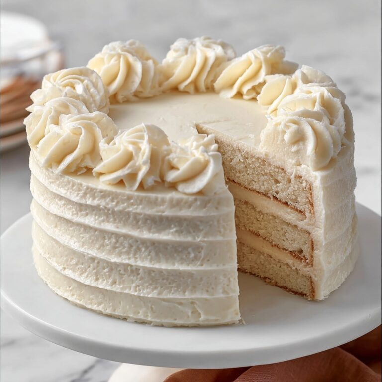 Moist White Velvet Cake Recipe