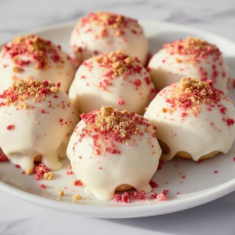 No-Bake Strawberry Shortcake Bites Recipe