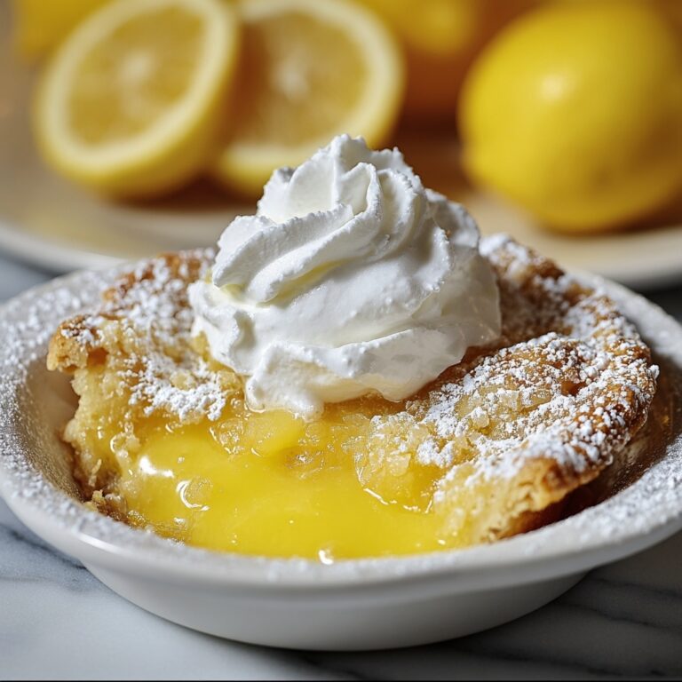 Magic Lemon Cobbler Recipe