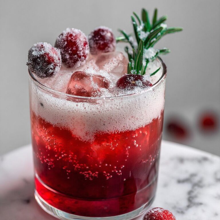 Sparkling Cranberry Punch – A Festive Celebration Drink Recipe