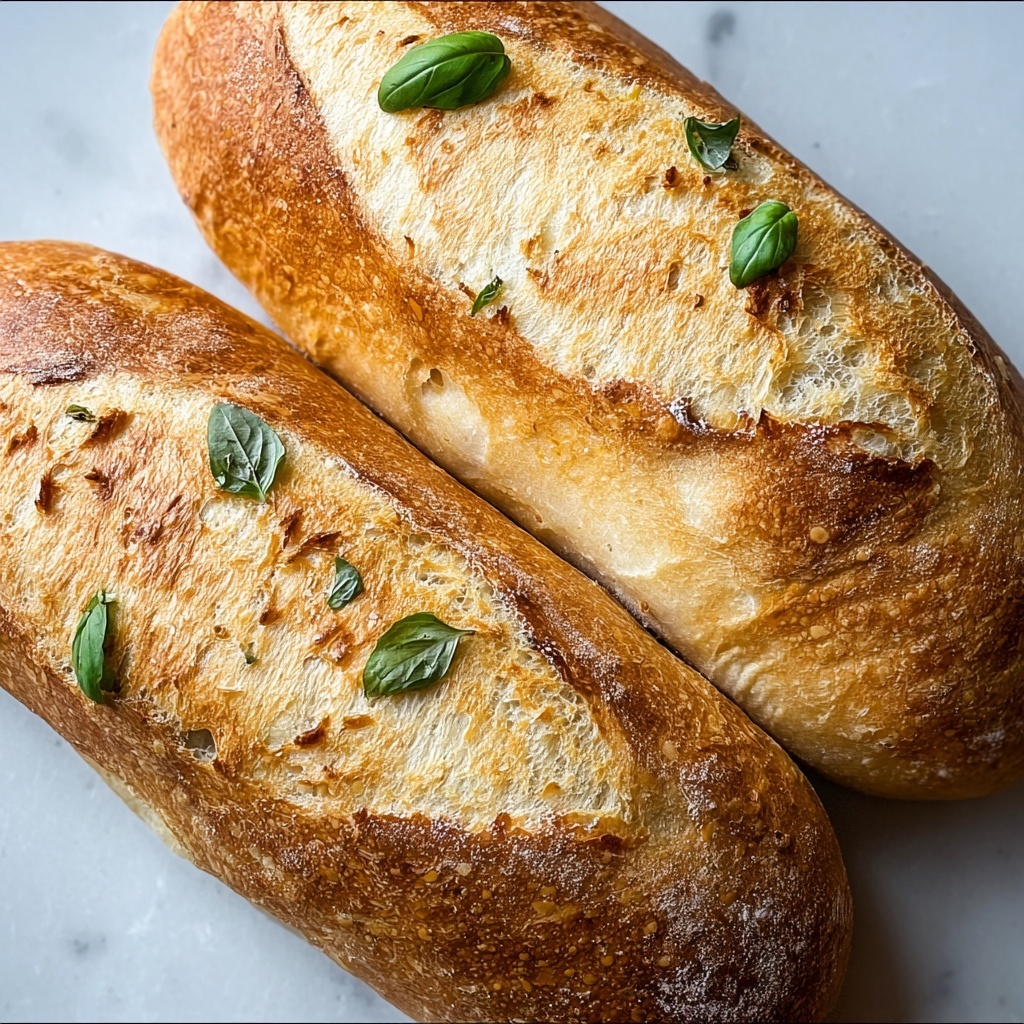 Crusty Italian Bread Recipe - Recipe Image