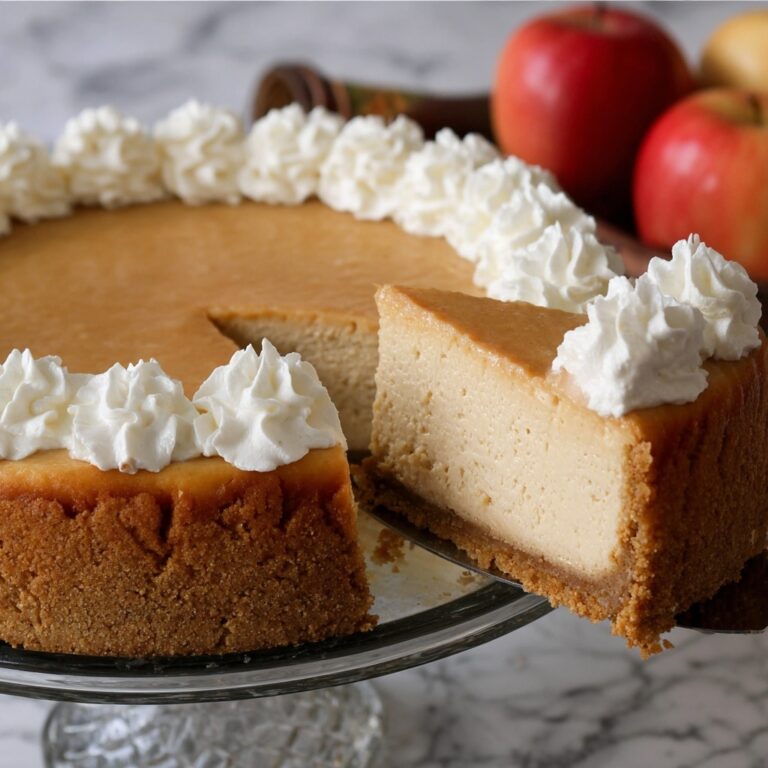 Apple Butter Cheesecake Recipe