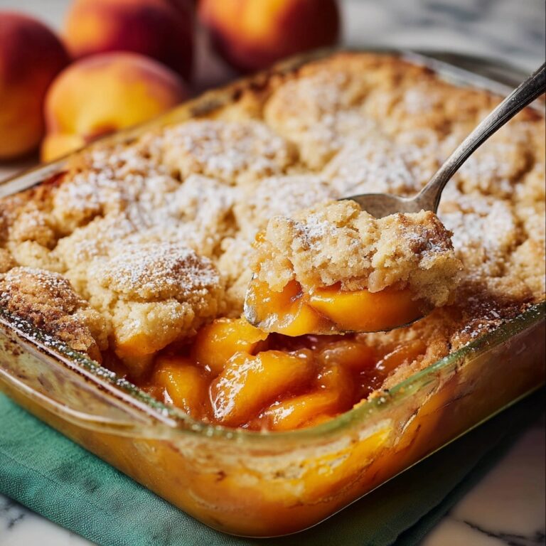 Fresh Peach Cobbler Recipe