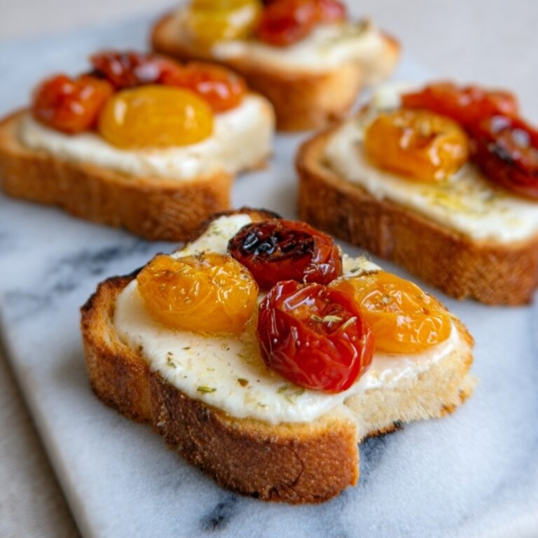 Whipped Feta Bruschetta Recipe