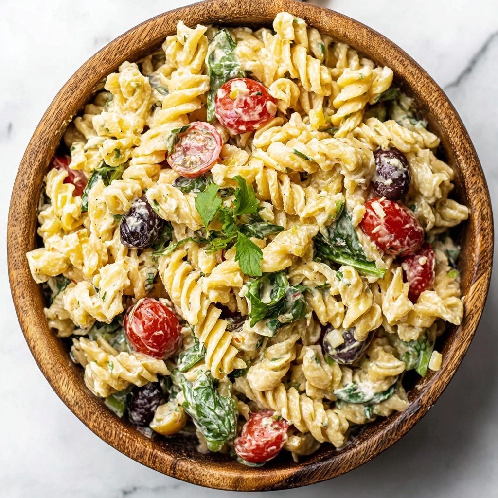 Ranch Pasta Salad: A Colorful Twist for Your Next Gathering - Recipe Image