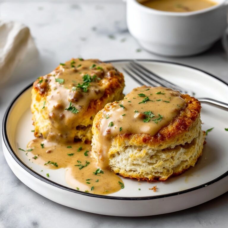 Biscuits and Chorizo Gravy: A Comforting Breakfast Twist