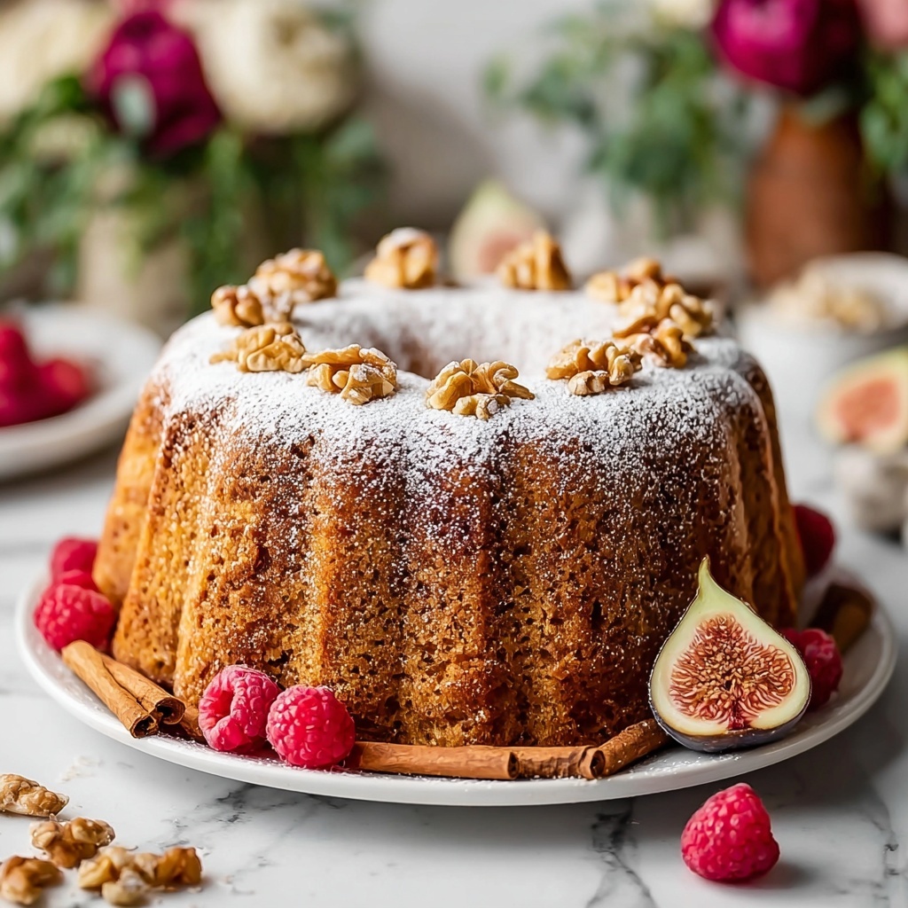 Cozy Up with This Walnut Cinnamon Cake Recipe - Recipe Image