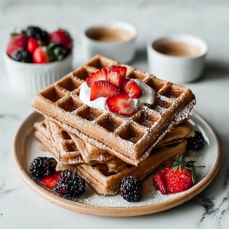 Healthy Protein Waffles in 10 Minutes Recipe