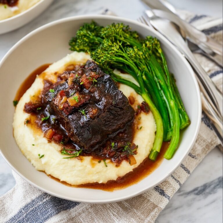 Red Wine Braised Short Ribs Recipe