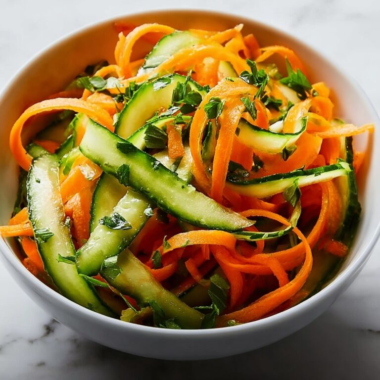 Fresh Cucumber and Carrot Salad for a Vibrant Taste Boost Recipe