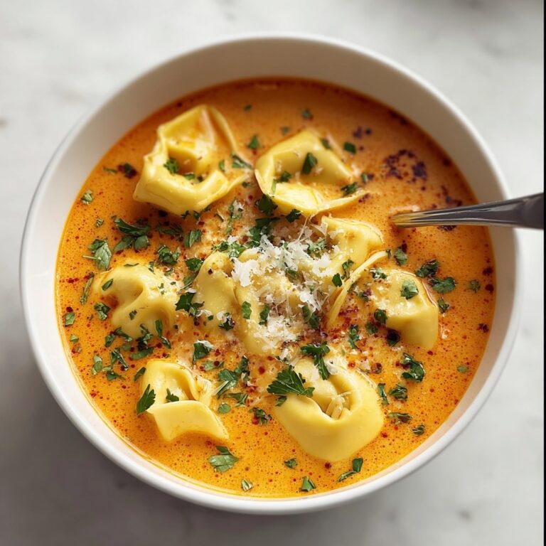 Warm Up with Creamy Cheesy Tomato Tortellini Soup Recipe