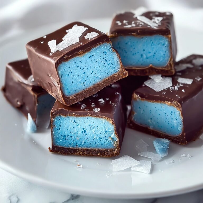 Blue Spirulina Bounty Bars Recipe