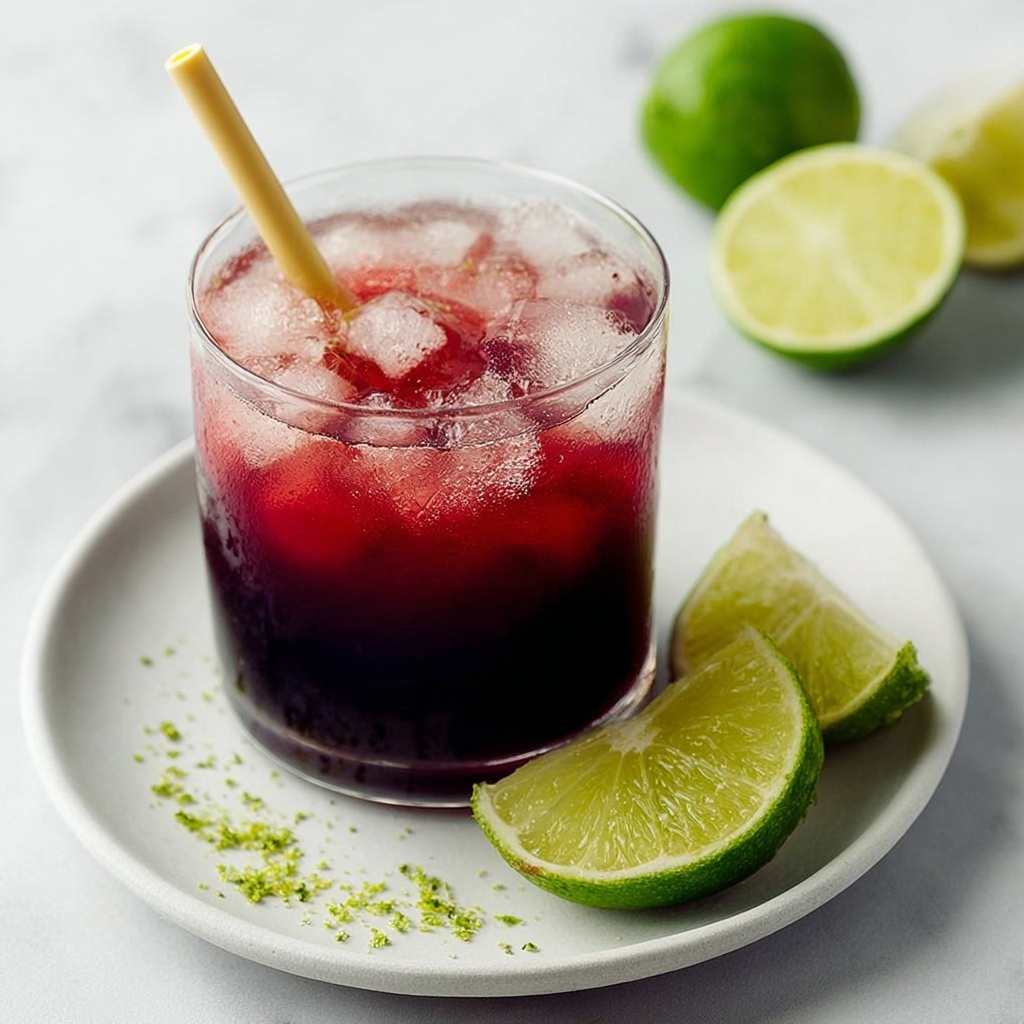 Midnight Tart Cherry Mocktail Recipe - Recipe Image