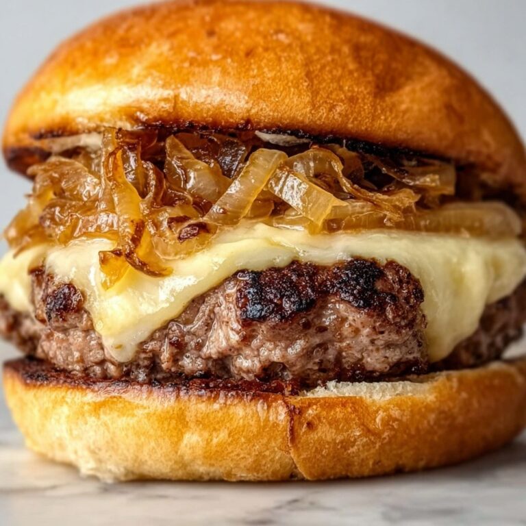 October Festival Pretzel Bun Beer Cheese Burger Recipe