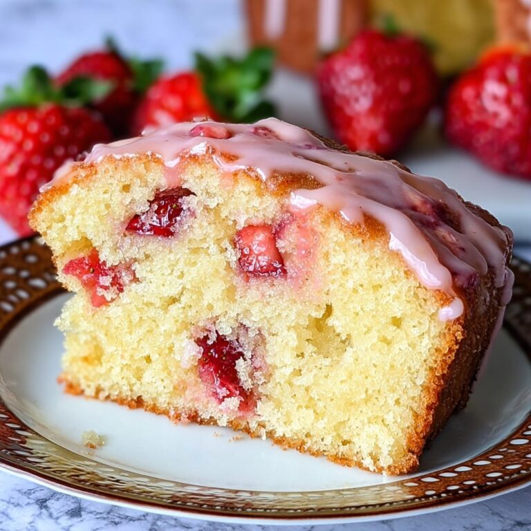 Strawberry Pound Cake Recipe