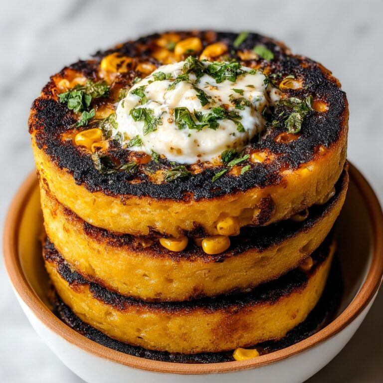 Venezuelan Sweet Corn Cachapas with Cheesy Goodness Recipe
