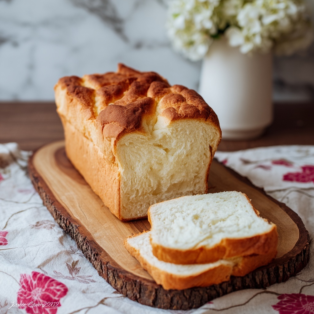 Fluffy Keto Cottage Cheese Cloud Bread Recipe - Recipe Image