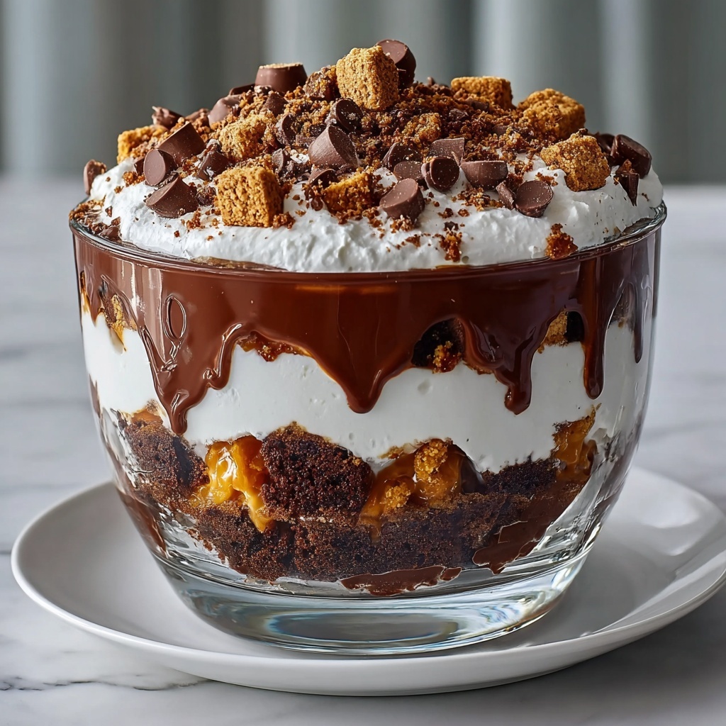 Chocolate Toffee Trifle Recipe - Recipe Image
