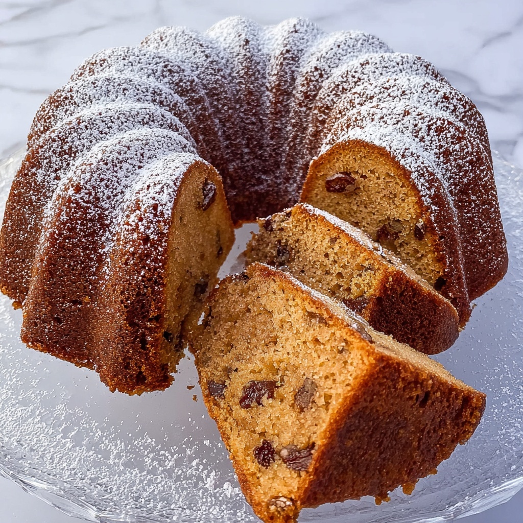 Amish Applesauce Cake Recipe - Recipe Image