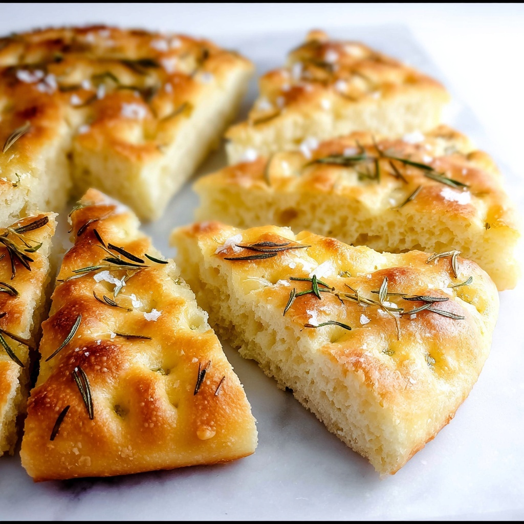 Rosemary Focaccia Bread Recipe - Recipe Image