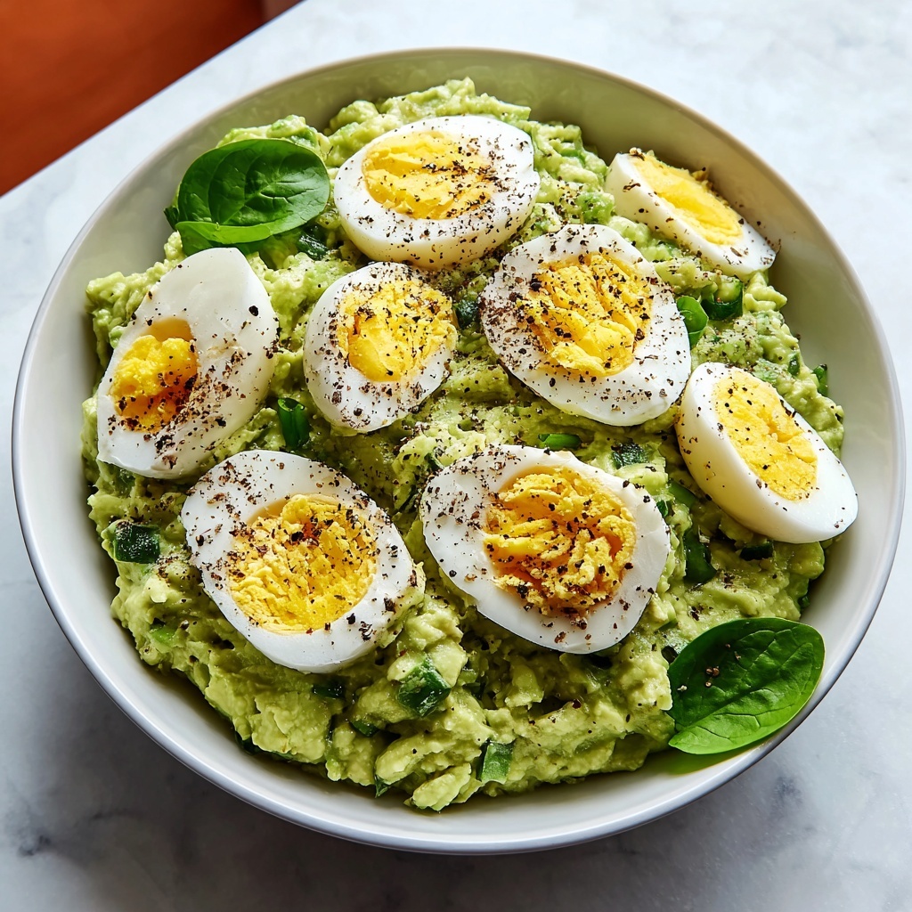 Keto Avocado Egg Salad Recipe - Recipe Image