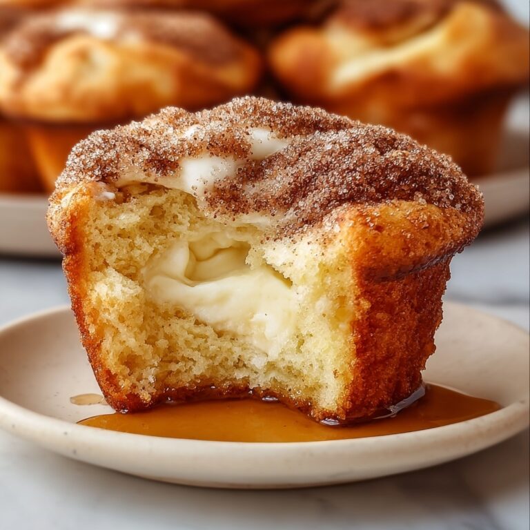 Gooey Cinnamon Cream Cheese Muffins Recipe