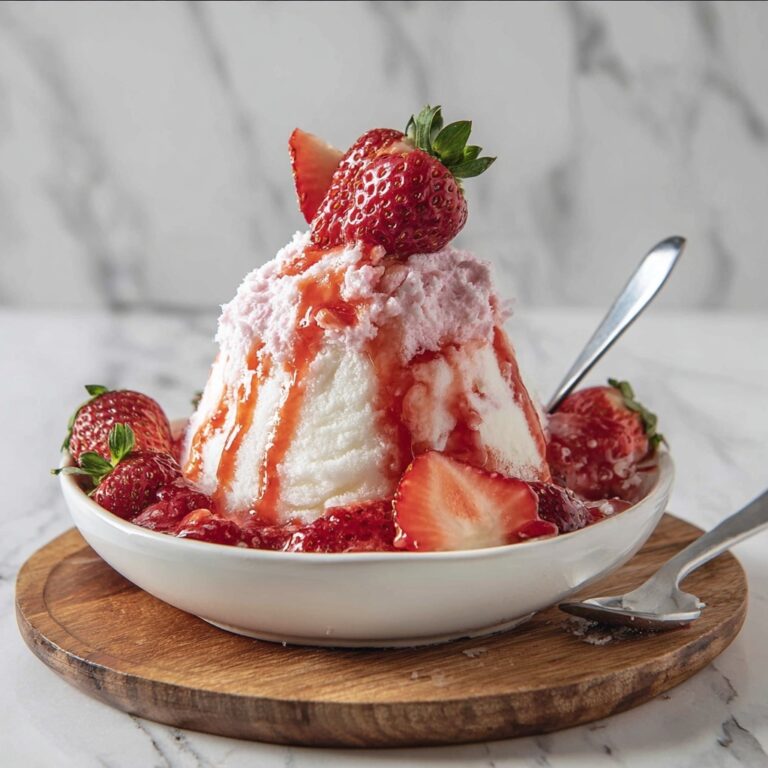 Strawberry Bingsu Recipe