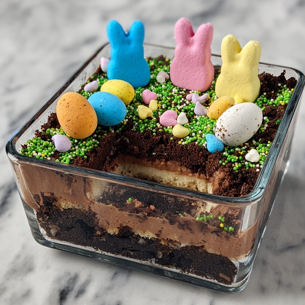 Easter Dirt Cake Recipe - Recipe Image