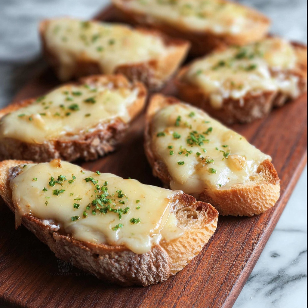 Tuna Melt Bruschetta Recipe - Recipe Image