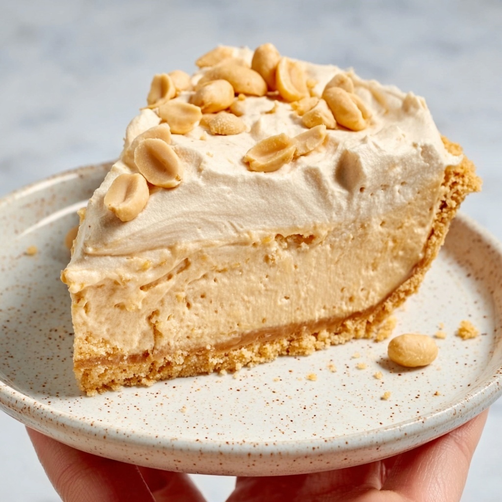 No-Bake Peanut Butter Pie Recipe - Recipe Image