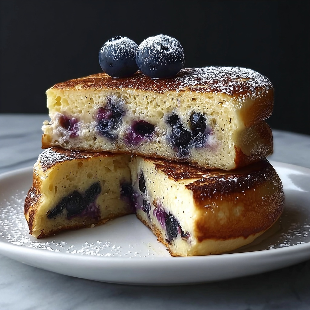 Irresistible Blueberry Stuffed French Toast for Cozy Mornings - Recipe Image
