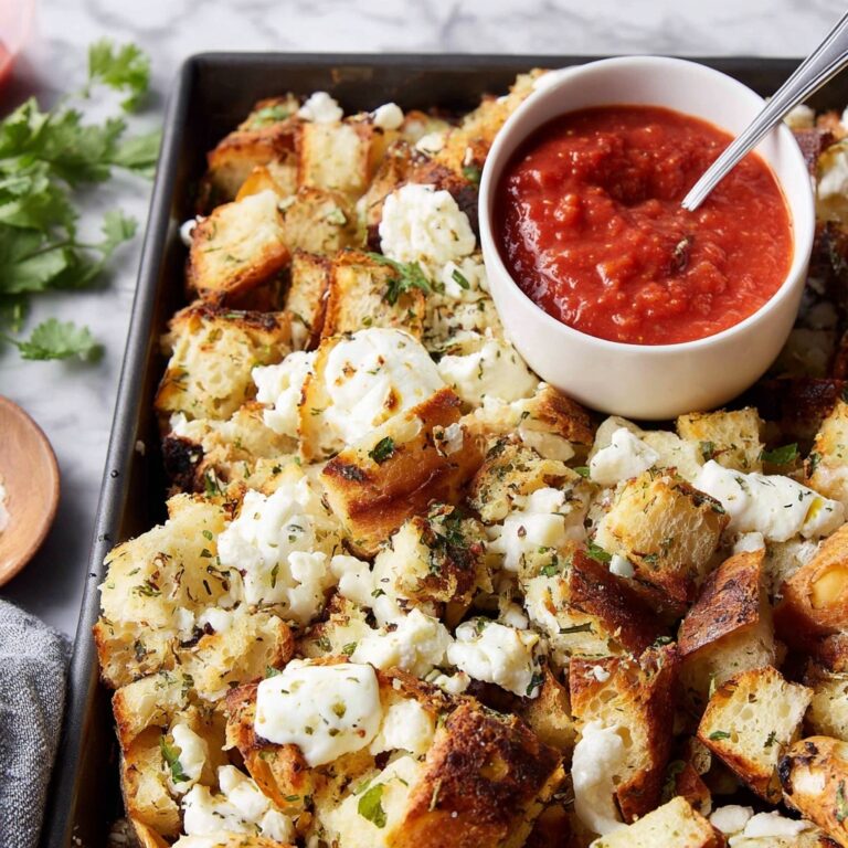 Cheesy Garlic Bread Nachos