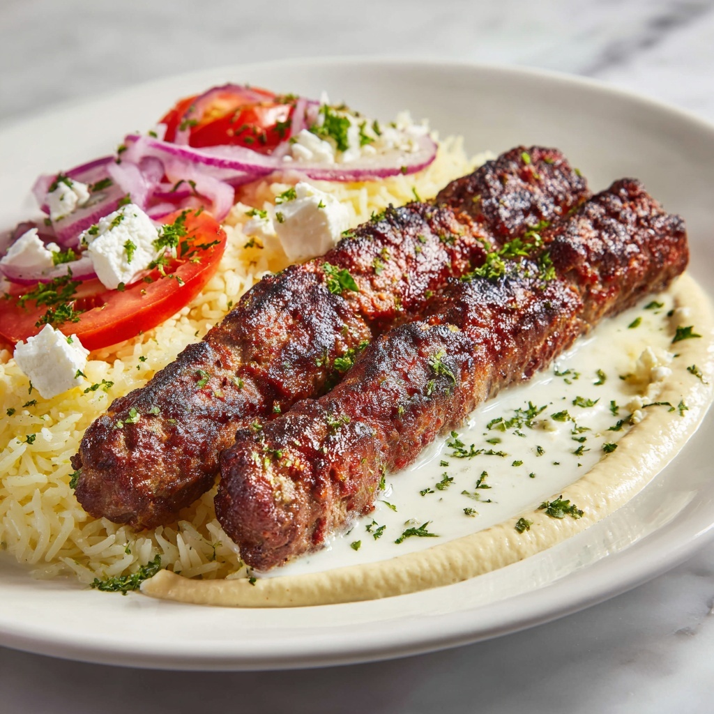 Juicy Beef & Lamb Kafta: Perfect with Pita or Rice! - Recipe Image