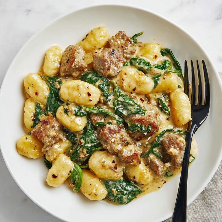 Creamy Chicken and Gnocchi Skillet Recipe