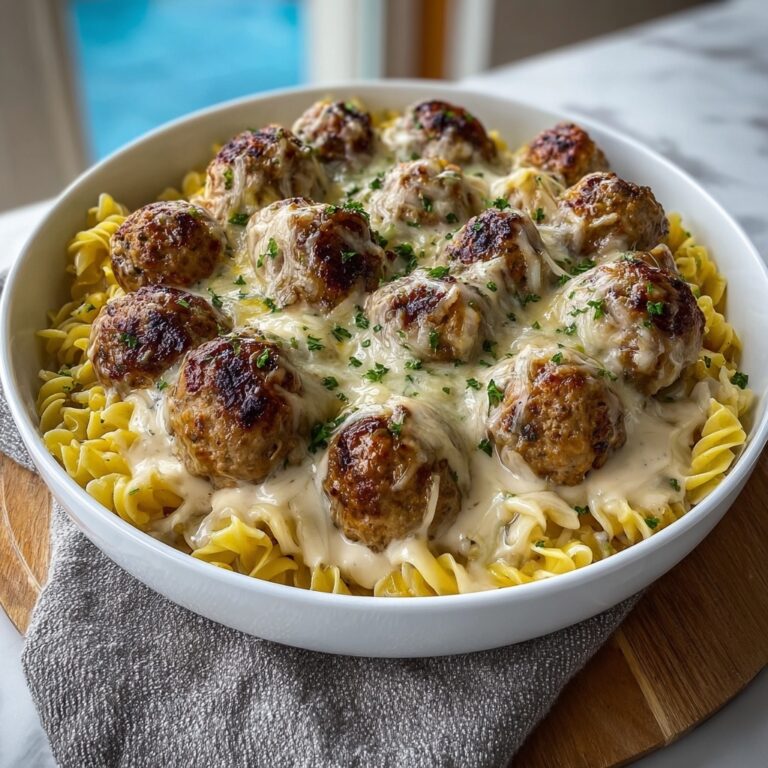 Swedish Meatball Pasta Bake Recipe
