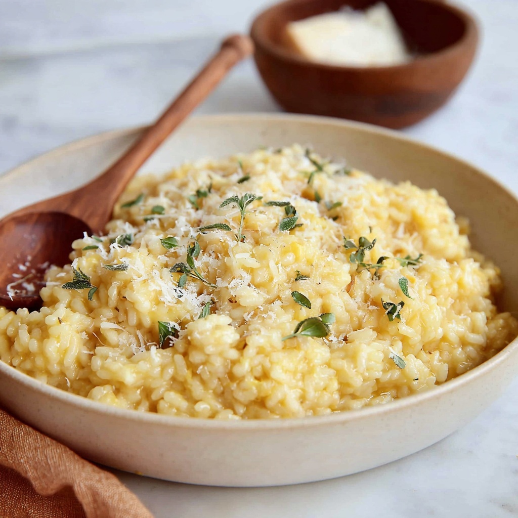 Creamy Butternut Squash Risotto Recipe - Recipe Image