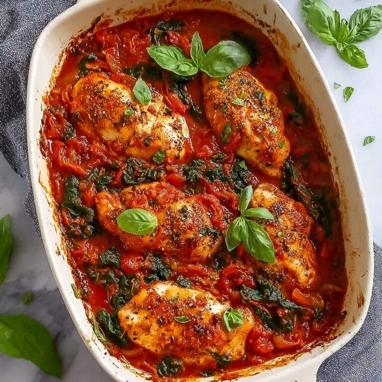 Savory Baked Chicken Arrabbiata: A Comforting Weeknight Meal Recipe