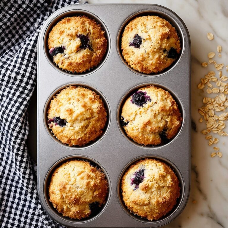 Blueberry Oatmeal Muffins Recipe