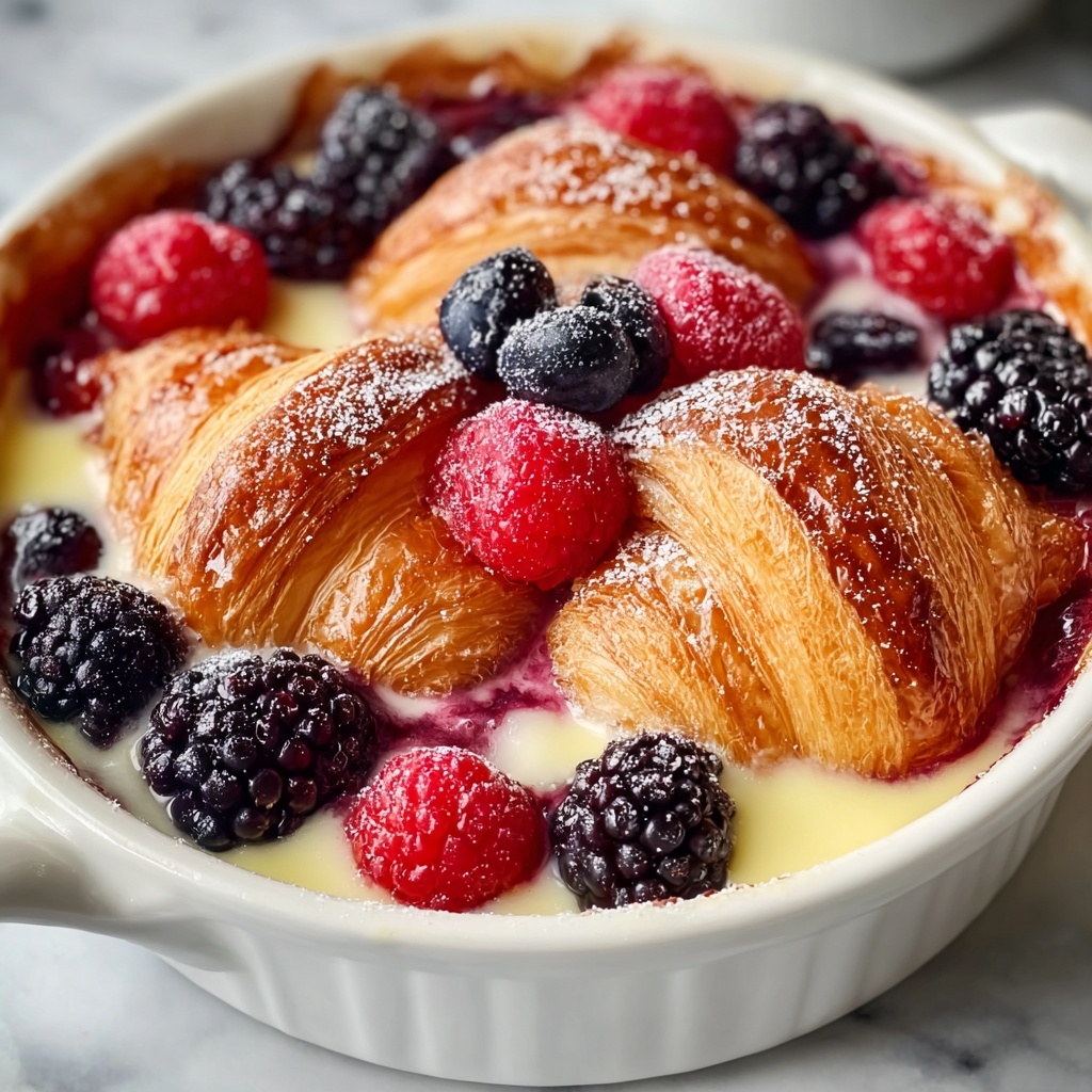Berry Croissant Breakfast Bake – Easy 25-Minute Delight Recipe - Recipe Image