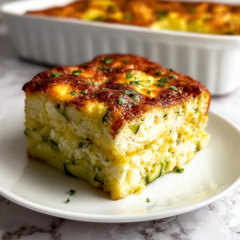 Simple Zucchini Dill Casserole Recipe